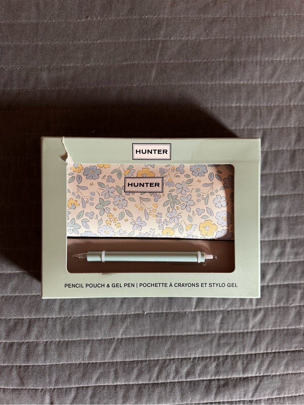 Hunter Pencil Pouch & Pen Set
